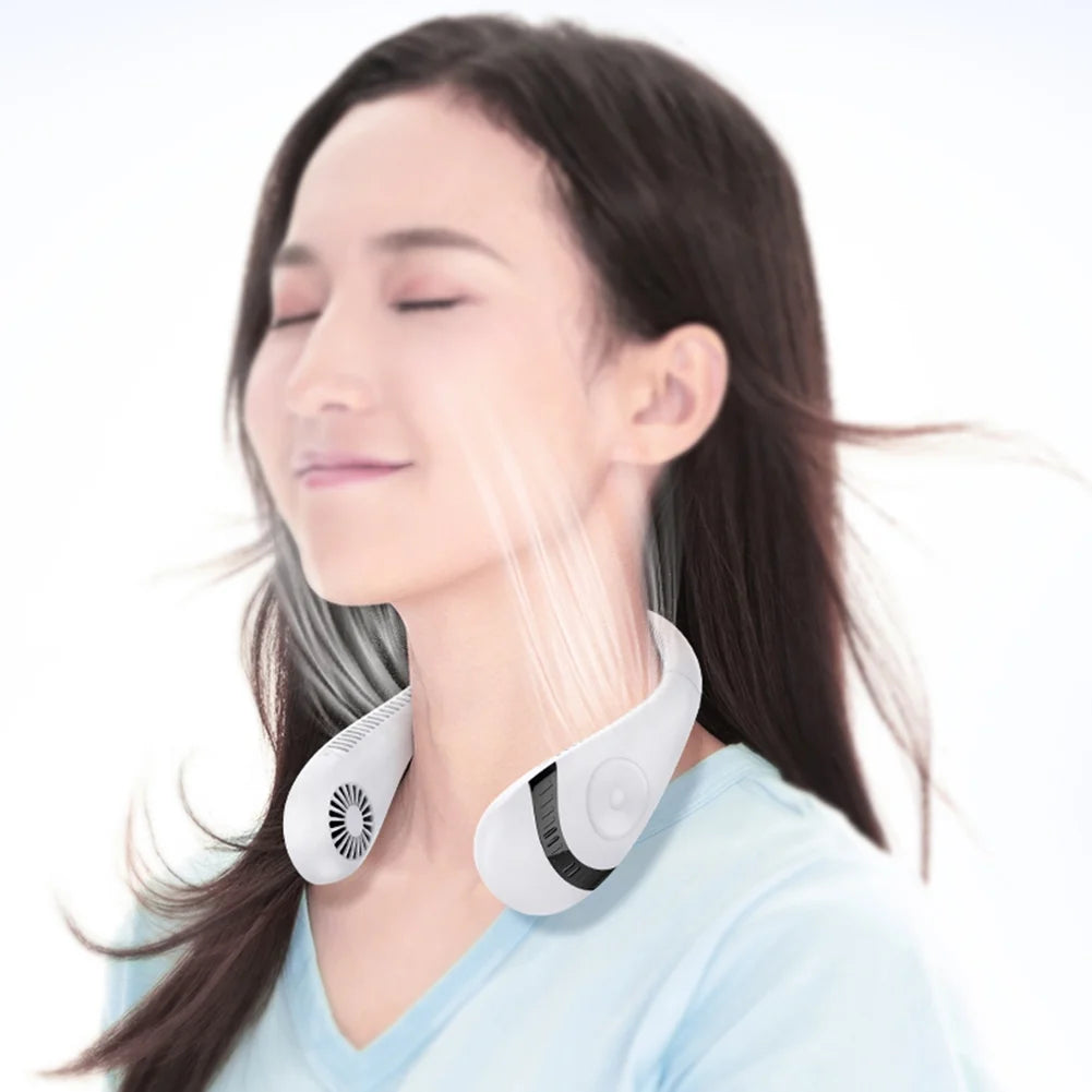 InstaRelief-Foldable Bladeless Neck Fan – 5000mAh