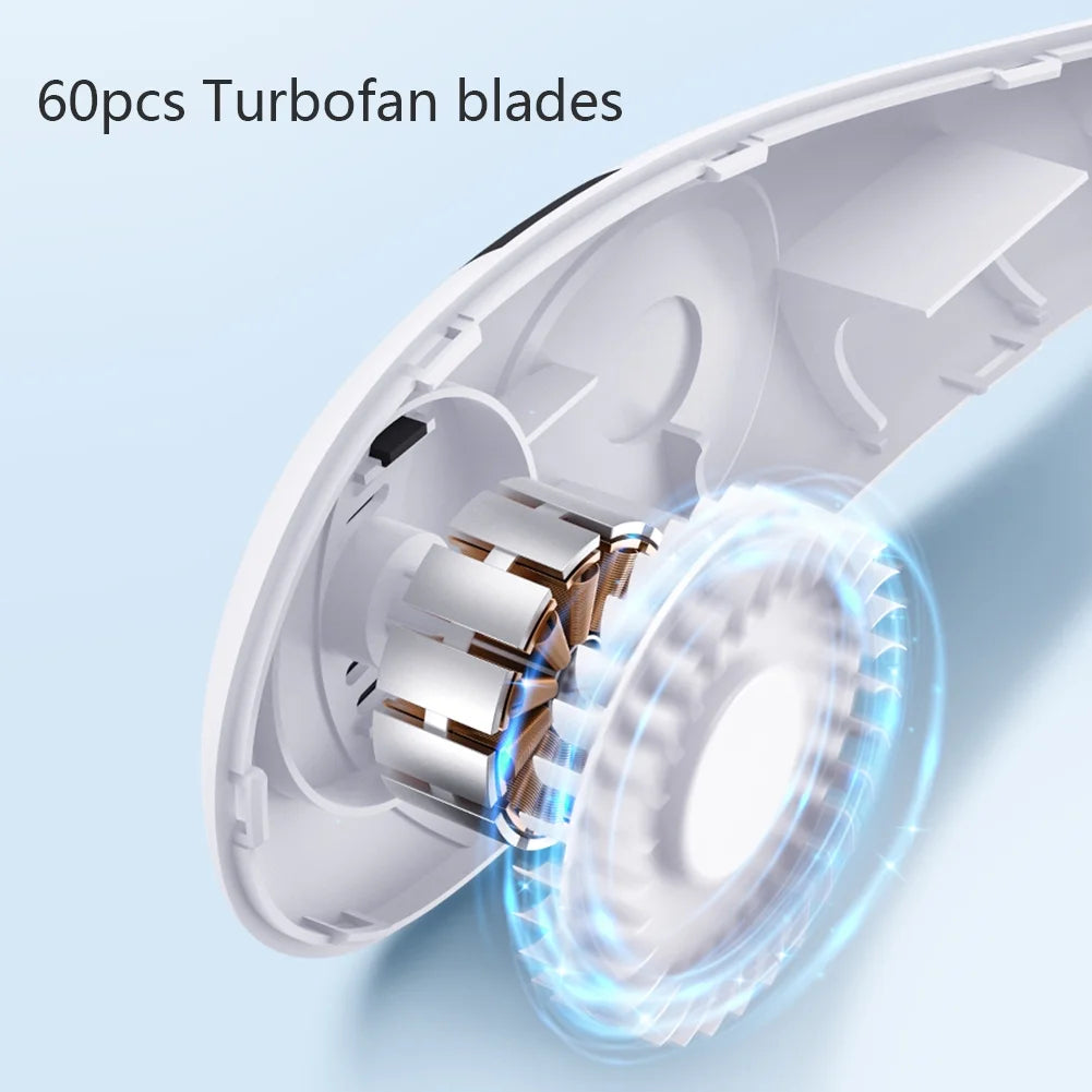 InstaRelief-Foldable Bladeless Neck Fan – 5000mAh